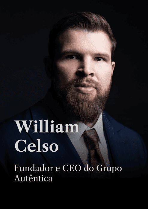 William Celso, fundador e CEO do Grupo Autêntica