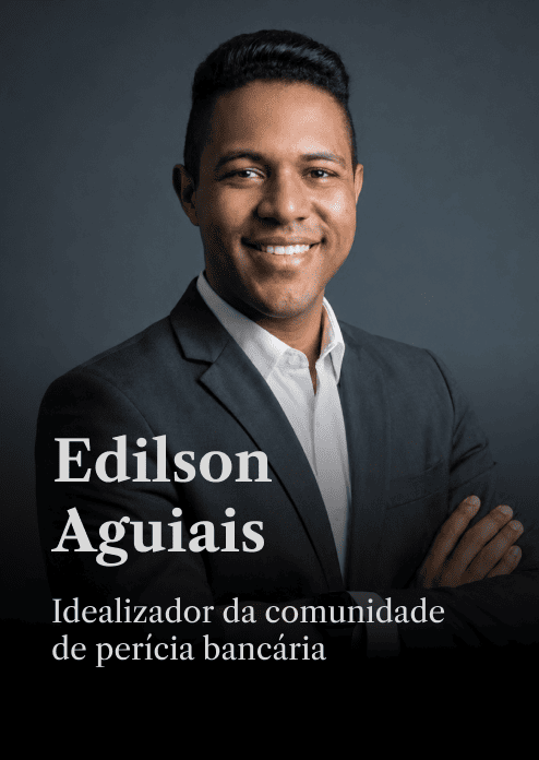 Edilson Aguiais, idealizador da comunidade de perícia bancária